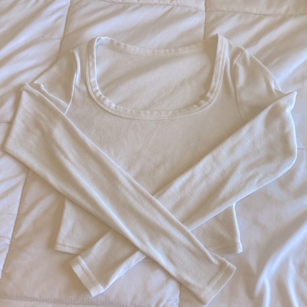 ribbed long sleeve